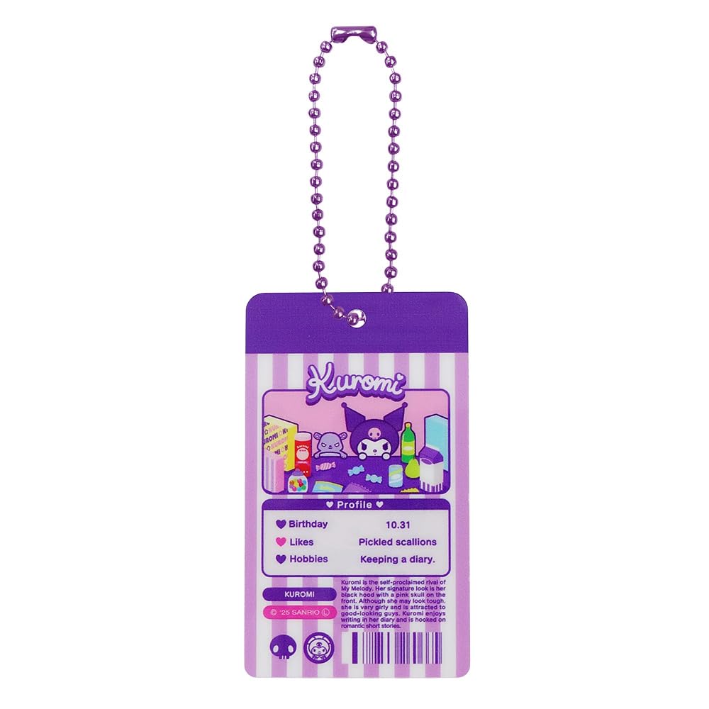 Sanrio Characters Kuromi Doll Package Style Keychain 8203 220