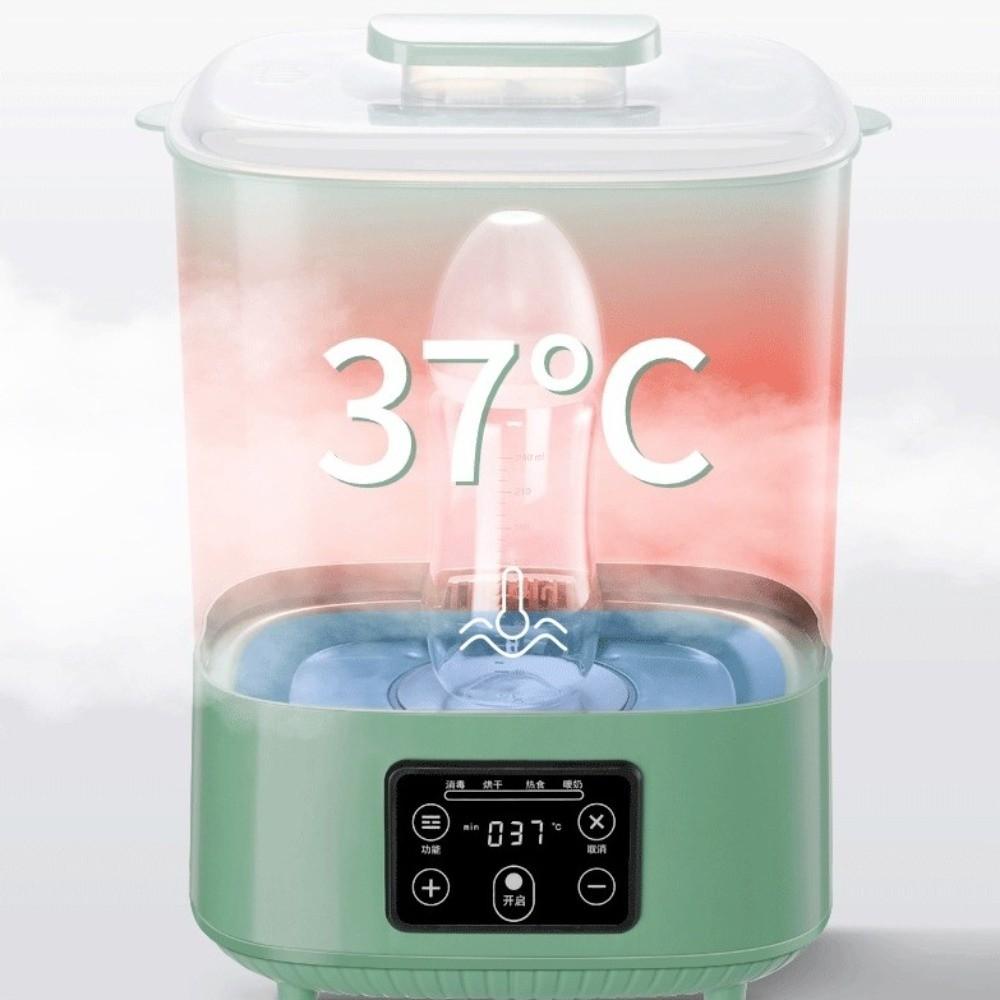 Вилка ЕС Пароварка для бутылочек Большая вместимость Подогреватель детских бутылочек Новый паровой стерилизатор для бутылочек