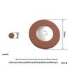 Tenor Saxophone High-Pitched Tone Hole Leather Pad - Saxophone Wind Instrument Accessory