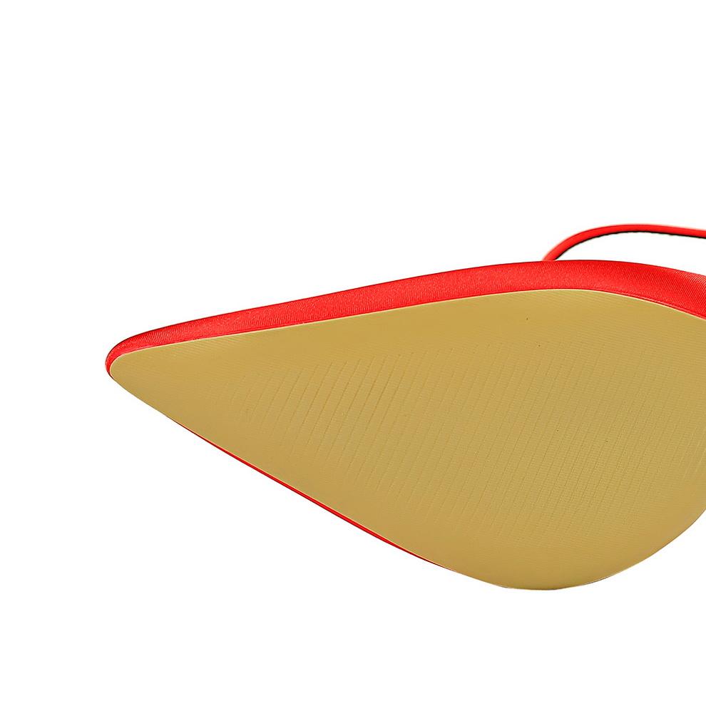 BIGTREE модные простые атласные сандалии на тонком каблуке в европейском стиле с острым носком и полым ремешком одной линии