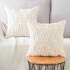 Luxury Style Soft Plush Faux Wool Couch Throw Pillow Covers Vintage Pattern Woven for Bedroom Home Decorative & Throw Pillows