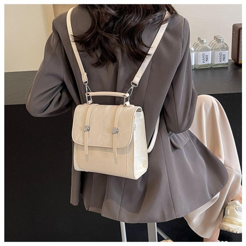 Высококачественный рюкзак для женщин. Рюкзаки. Новый модный однотонный минималистичный рюкзак 2024 года для девочек. Сумка для студентов колледжа.