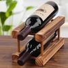 Simple Style Solid Wood Red Wine Rack Decoration Home Wine Bottle Display Rack Living Room Bar & Wine Cabinets