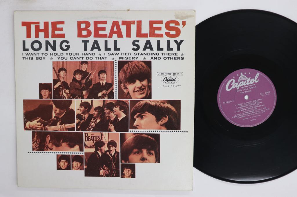 Виниловая пластинка BEATLES Long Tall Sally ST6063 Capitol 1980 Канада Рок Б/у