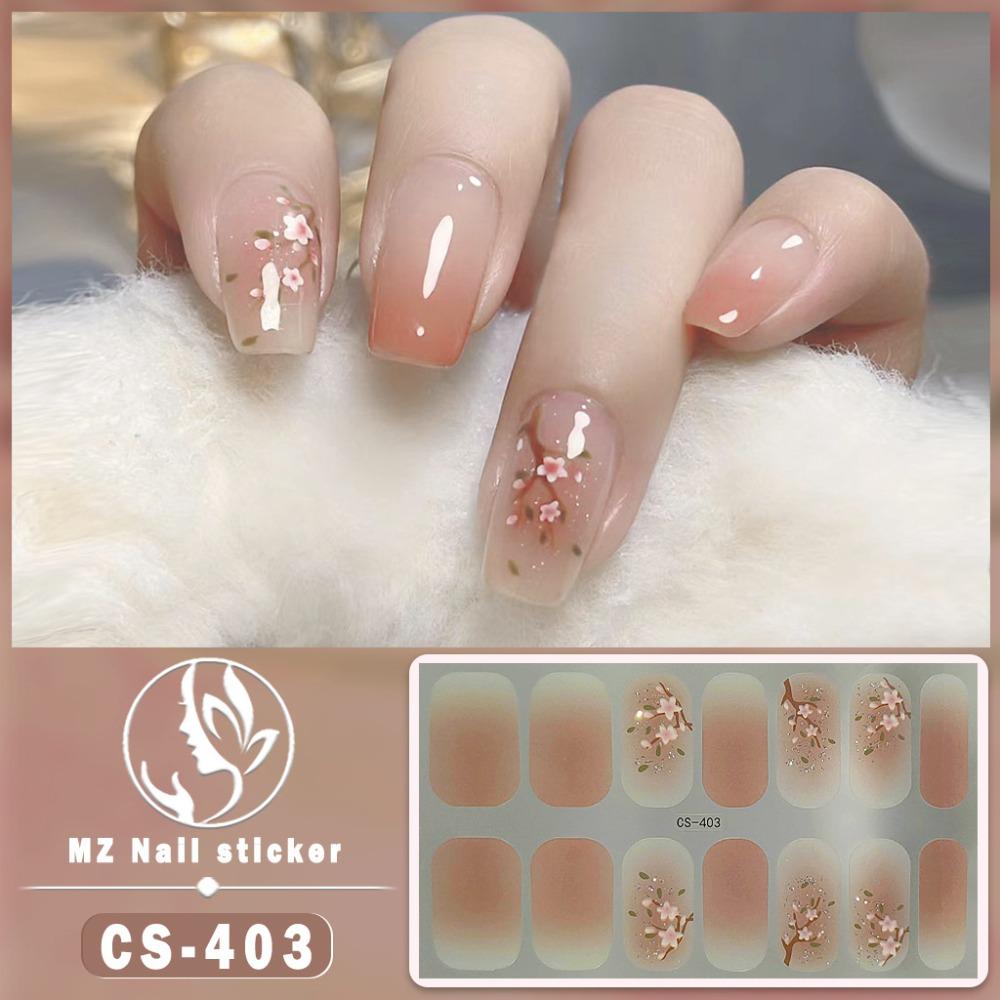 3D лак для ногтей, наклейки для дизайна ногтей, водостойкий гель, обертывания для французских ногтей, наклейки для ногтей