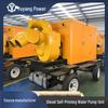 High-Capacity Diesel Engine Pumping Unit with Dual Inlets/Outlets for Flood Control and Drainage