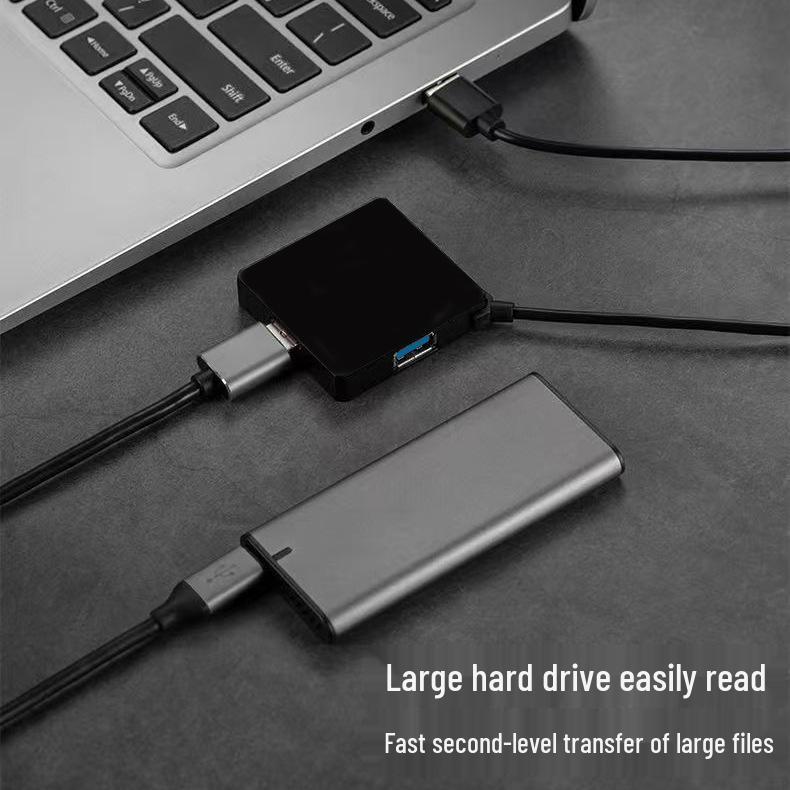 Высокоскоростной многопортовый USB 3.0 хаб-док-станция для компьютеров и телефонов