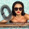 Flexible Travel Rhinestone Elastic Hair Band For Swimming Hair Accessories For Makeup Bath
