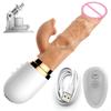 Remote Control Realistic Thrusting Dildo Vibrator G Spot Stimulator Suction Cup Vagina Orgasm Mastrubator Sex Toy for Women