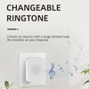 Solar Powered Rainproof WiFi Video Door Bell, Digital Peephole Design, Waterproof Night Vision Smart Intercom Security Camera