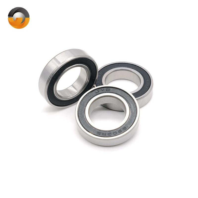 10PCS 6903RS 17x30x7 mm Bearing ABEC-7 6903-2RS Bicycle Hub Front Rear Hubs Wheel 17 30 7 Balls Bearings Blue Sealed