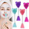 Bear Silicone Applicator Double Head Makeup Tools Cute Spatula Stirring Stick  Women