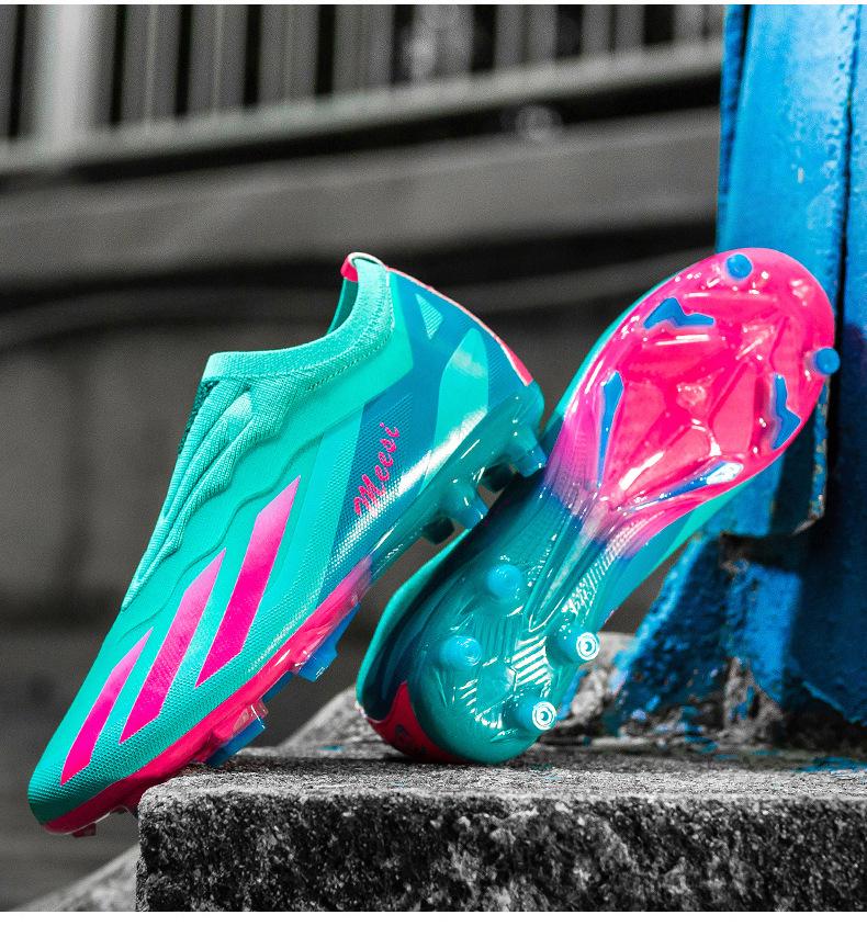 Футбольные бутсы унисекс, бесшовные, плетеные, с низким верхом, шипами TF и AG для газона и травы, идеально подходят для тренировок студентов