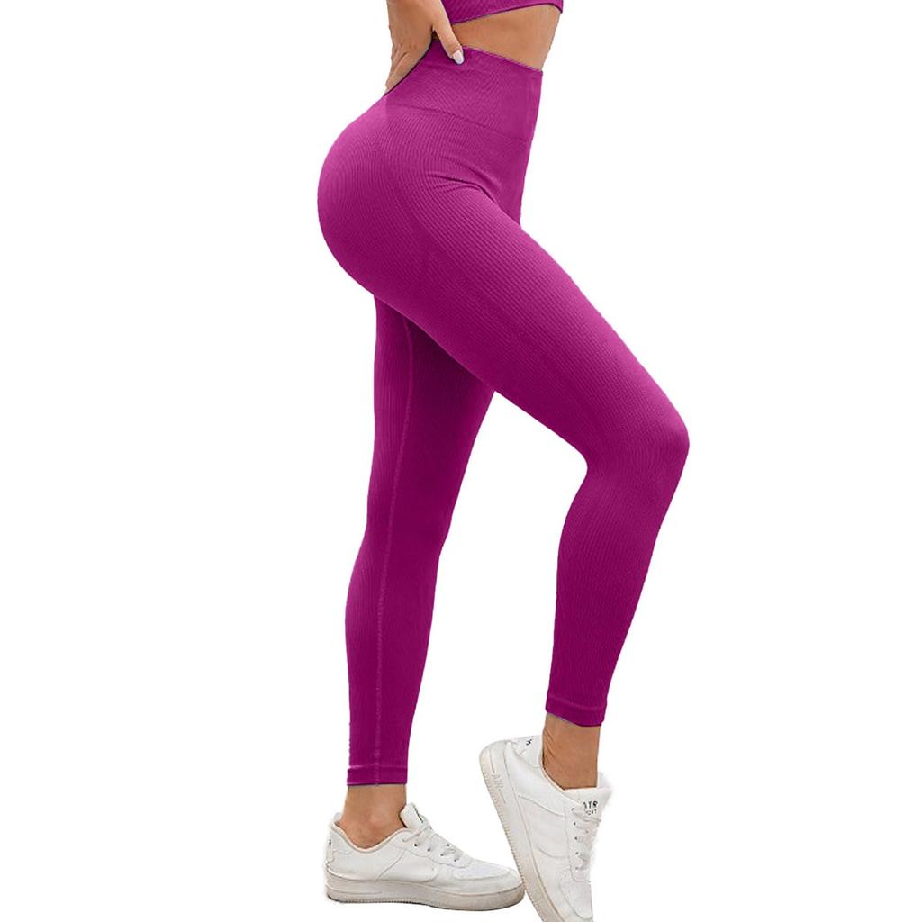 Женские повседневные бесшовные брюки для фитнеса с подтяжкой бедер, облегающие и с высокой талией, штаны для йоги Seach Hip