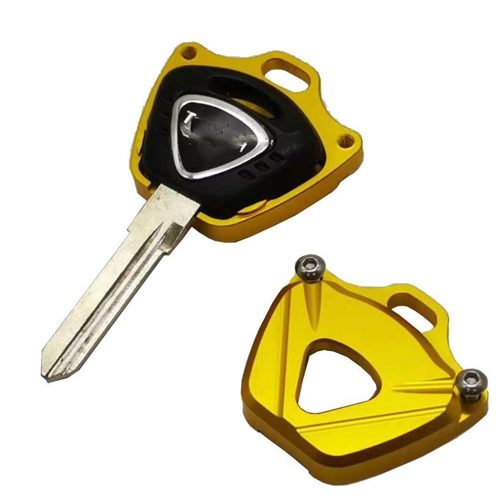 For Triumph SPEED TRIPLE 1050/S/r BONNEVILLE T120 T100 SCRAMBLER STREET TWIN Motorcycle Key Cover Case Shell Keys protection
