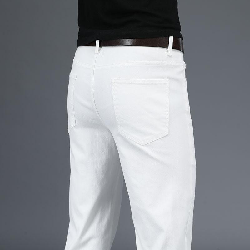 Джинсы для мужчин Мужские джинсы клеш Джинсы буткат Клеш Мужские дизайнерские Классические повседневные джинсы