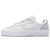 LiNing 50/50 Soft Elastic Skateboard Culture Low-Top Sneakers Women Sneakers White Gray AECS040-2