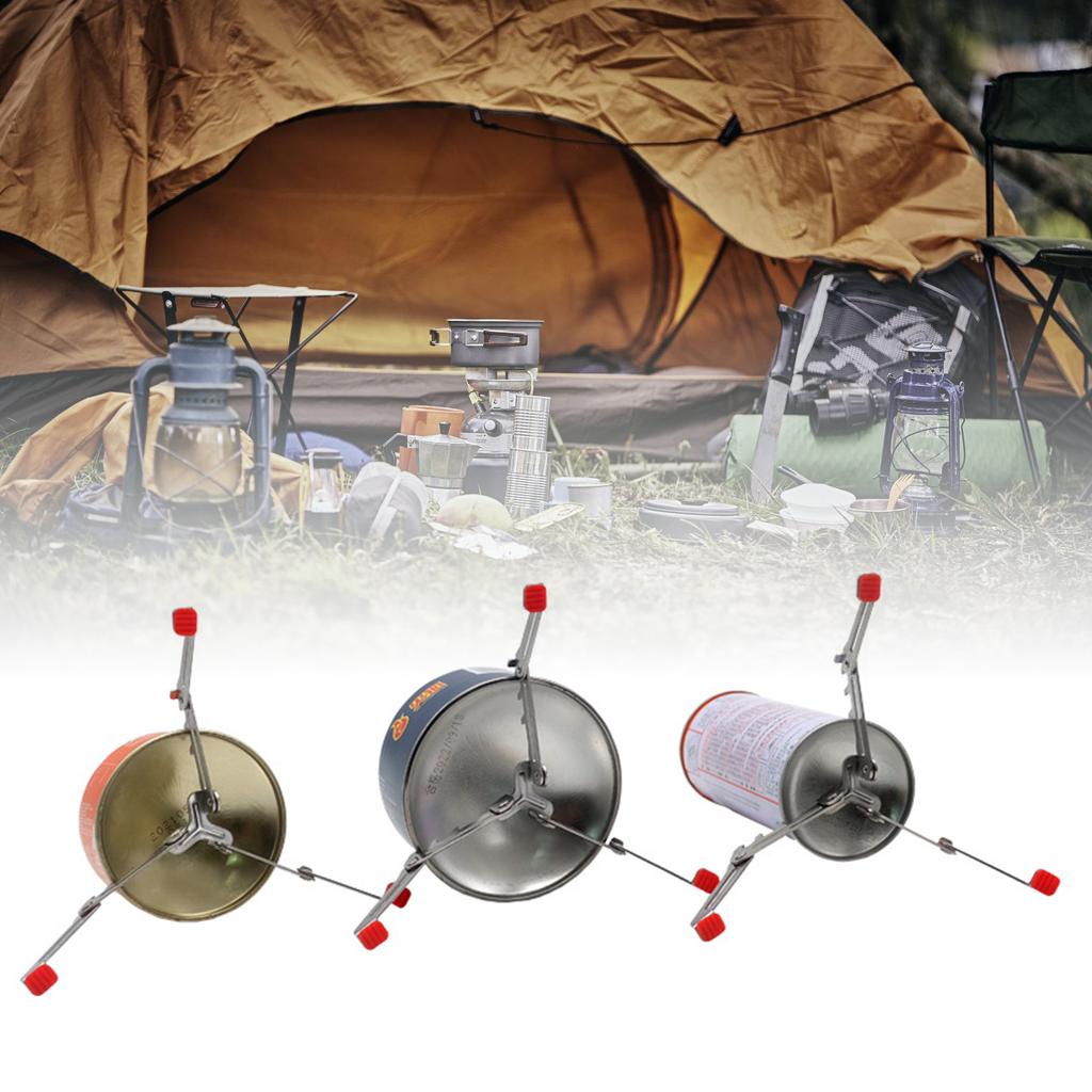 Складной кронштейн для газового баллона, подставка для баллона, держатель для плоского газового баллона, подставка-кронштейн для газовой горелки, для походов на открытом воздухе, пикников, приготовления пищи