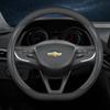 AABHO1 Leather Car Steering Wheel Cover for Chevrolet Chevy Malibu Spark tracker Cruze Sonic Camaro Equinox Volt Seeker Accessories
