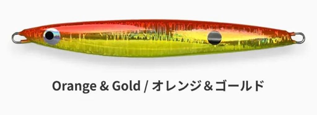 Fisherman Металлический джиг Andaman 250 грамм Wave Uroko Orange Gold (0308)