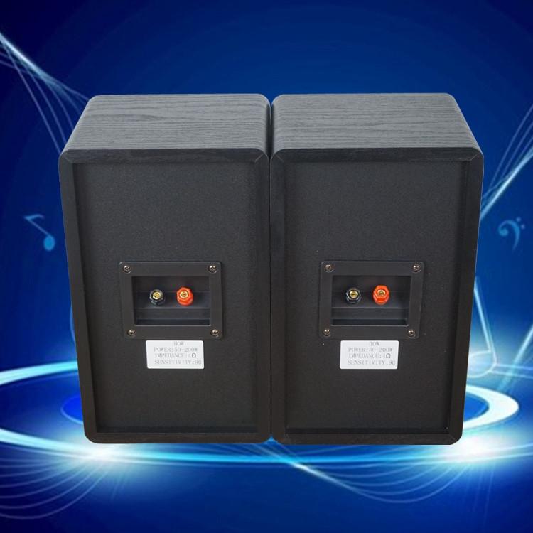 Hi-Fi 6,5-дюймовый 4-омный полочный динамик двухполосный пассивный динамик лихорадочный деревянный динамик объемный динамик домашнего кинотеатра звуковая коробка KTV