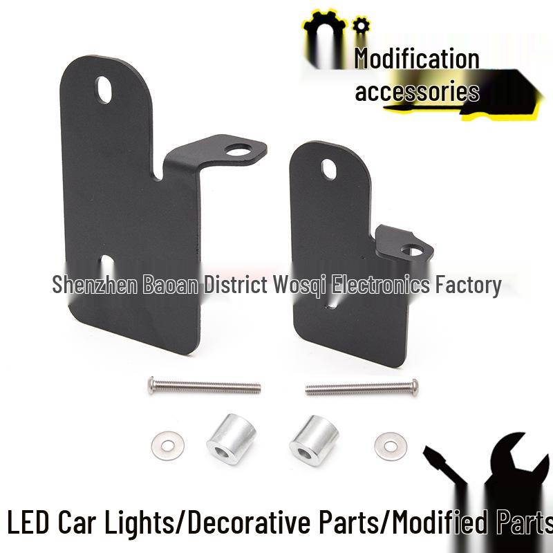 Кронштейн для светодиодной балки-прожектора на А-стойку Jeep Wrangler 18 JL