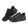 Skechers Go Run Swirl Tech Обувь с пузырьками Сетчатая Однотонная Спортивная Амортизирующая Ткань Низкие Повседневные Беговые Кроссовки Мужские Кроссовки Черный 220546-BBK