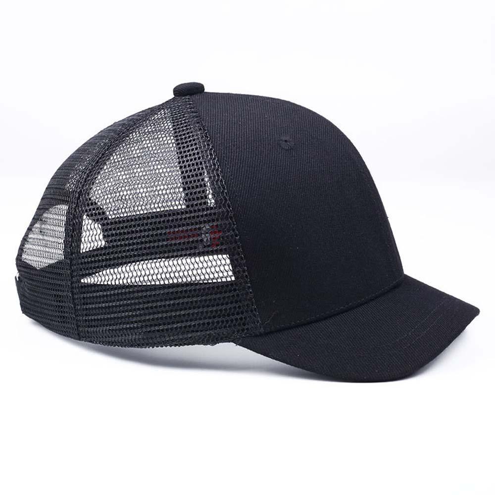 Кепка с сеткой и коротким козырьком, дышащая, унисекс, солнцезащитная шляпа, простая летняя бейсболка, классическая