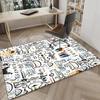 Friends Show Elements Carpet, Chair Rug,Rug for Office Bedroom living rooms, Doormat decor Fan Gift Christmas Gift