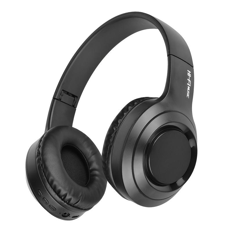 Складные беспроводные наушники, встроенный емкостный микрофон, функция шумоподавления при звонках, зарядка через USB Type-C, легкие открытые наушники