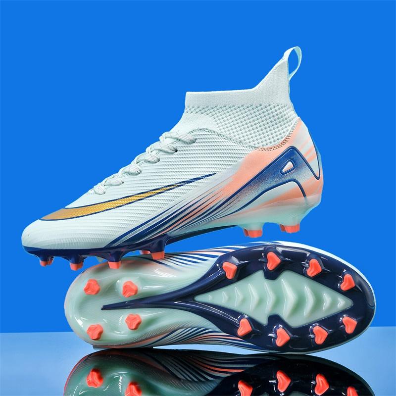 Новые мужские футбольные бутсы Дышащие Футбольные бутсы Ультралегкие Профессиональные Тренировочные Унисекс Футзальные Прямая поставка Оптовая В помещении