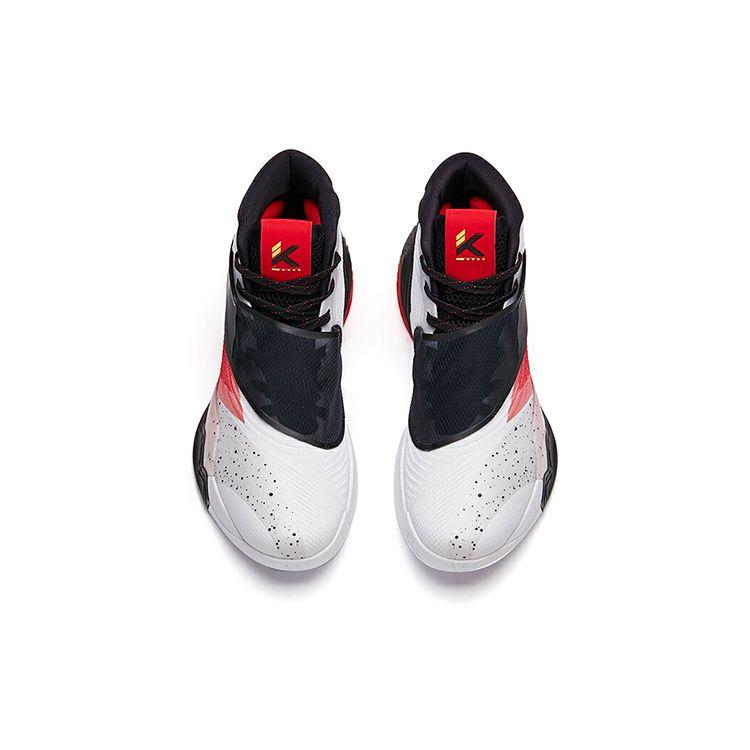 Anta Баскетбольные кроссовки KT6 China Team Thompson с нескользящей износостойкой подошвой средней высоты, мужские баскетбольные кроссовки, красные 112131101-3