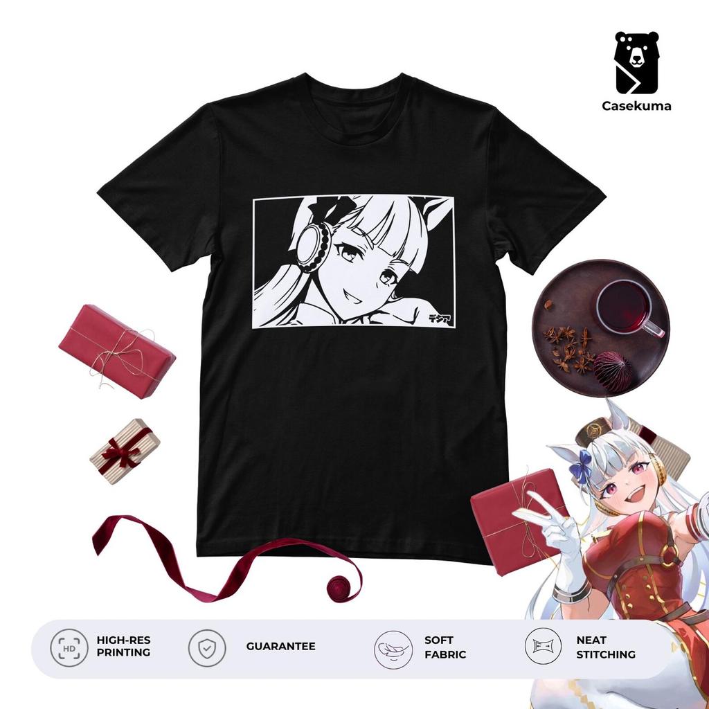 Футболка Gold Ship и детская футболка Casekuma | Мерч Трикстер Девушка-Лошадь | Uma Musume Золотой Корабль Футболка Одежда для Отаку Pretty Derby