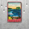 surf curse Vintage Metal Tin Signs Posters Decor Retro Metal Plaque Wall Art Decor for Garage Bar