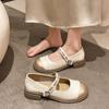 Fashion Shallow Mouth Summer Shoes Ladies 2024 Fashion Women's Female Footwear Modis New Comfortable Dress Mary Janes Shallow