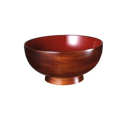 Sakai Sangyo Domestic Tochi Soup Bowl Деревянная суповая миска Деревянная миска Лакированная суповая миска Urushi Обеденный стол Еда Отлично сохраняет тепло Хорошая текстура