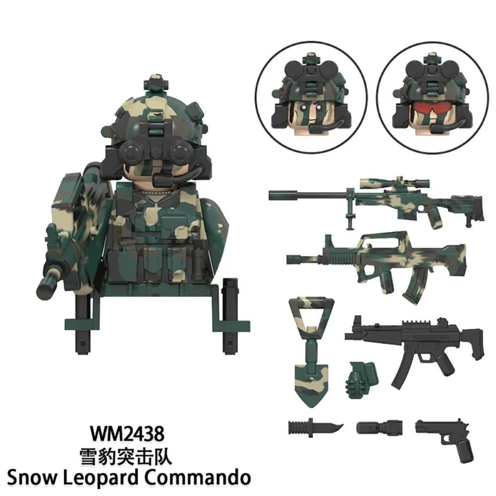 WM6147 WM6168 Серия «Военные» SWAT Специальные силы Строительные блоки Коммандос Солдат Городская полиция Кепка Мини Экшн-фигурка Игрушки