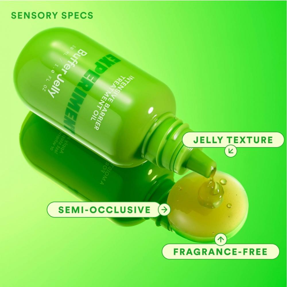 Experiment Buffer Jelly Facial Oil Gel For Barrier Support 1 Oz 30 Ml