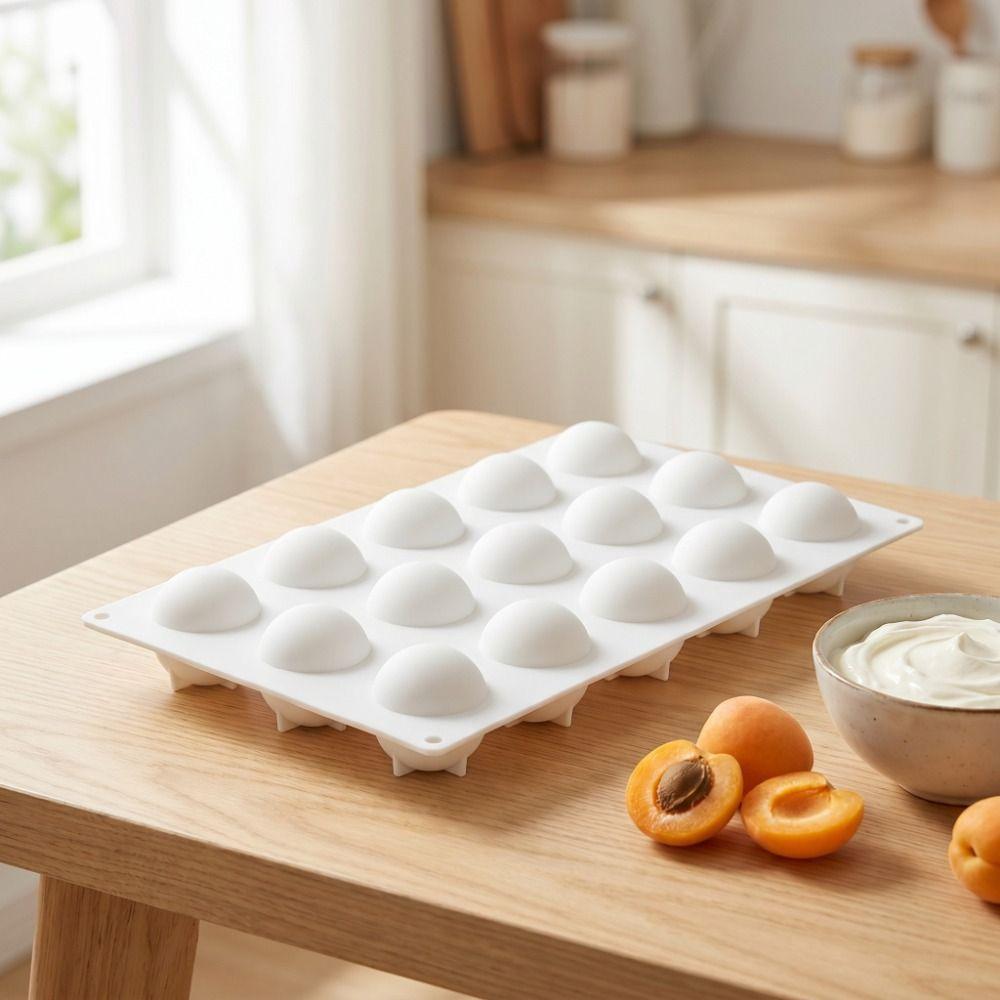 Heat Resistant Silicone Mousse Mold Food Grade Fruit Shape Mold Cake Mold Pastry Presentation