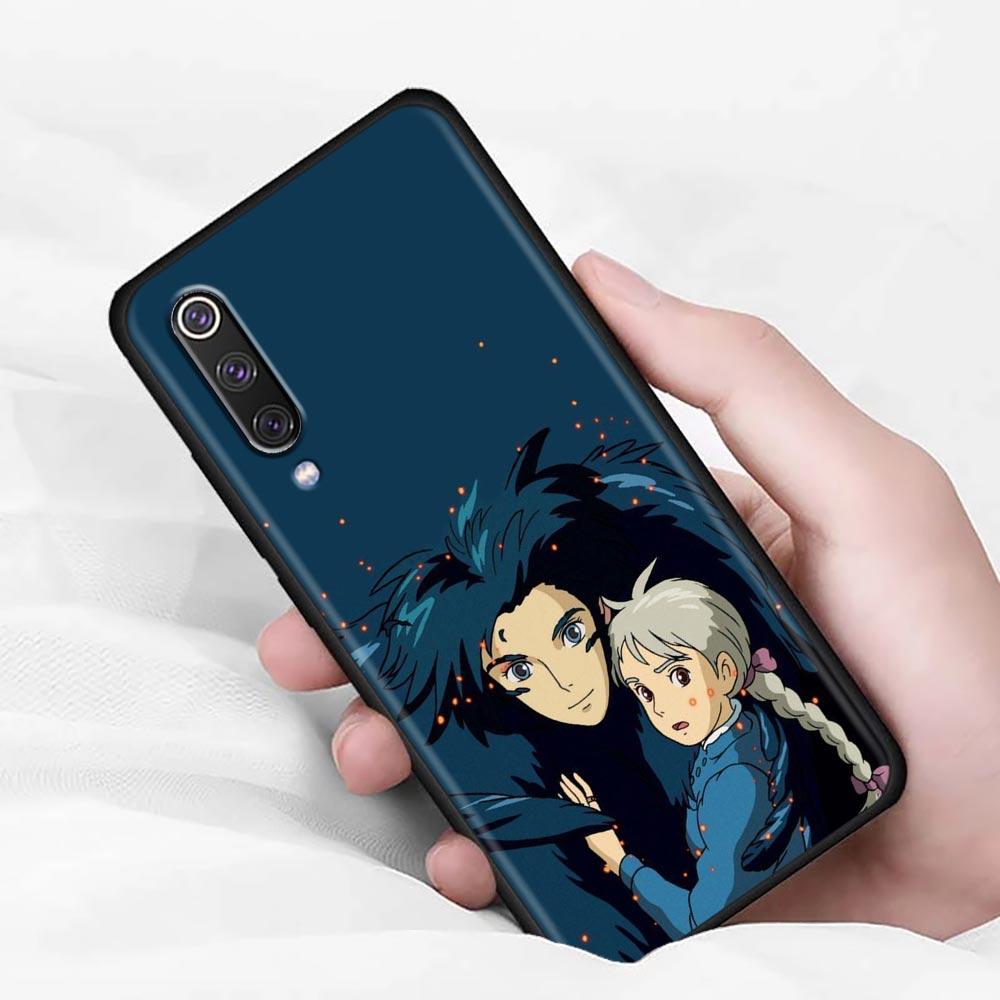 Миядзаки Хаяо аниме «Ходячий замок Хаула» мягкий чехол для Xiaomi Mi 9 9se 8 10 T A2 Lite 10S 9T CC9 Note 10 Pro 9Lite чехол Fundas
