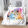 Bluey Bingo Hug Blanket Ultra-Soft Great for Livingroom Sofa Bed Four Seasons Multipurpose Modern Style Gifts For Family Or Friends