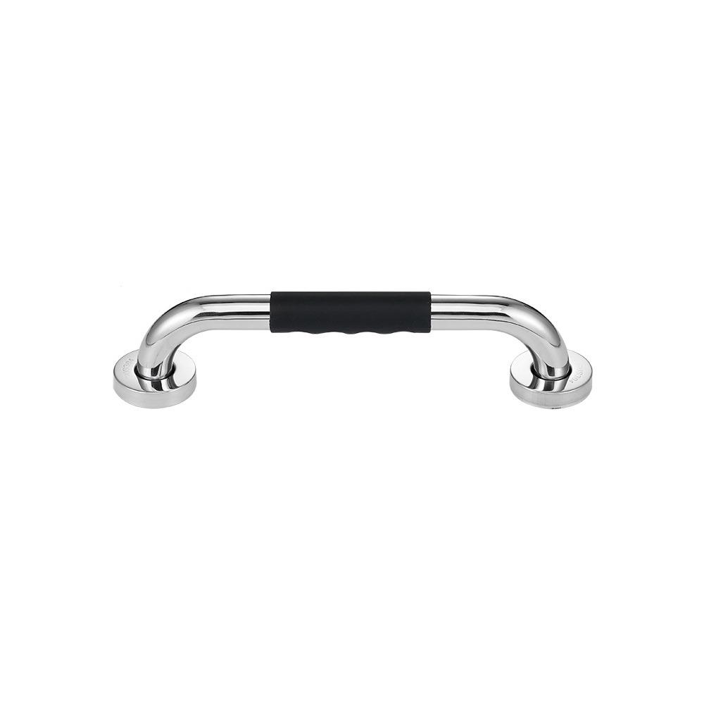 Stainless Steel Shower Handle Silicone Handrails Anti Slip Toilet Handrail Prevent Falls Thicken Towel Bar Elderly Safety