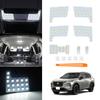 Mixsuper Nissan New T33 Светодиодная лампа салона 6000K Белый SNT33 T33 Тип Модель с июля 2022 года Специально разработанный светодиодный свет для интерьера Комплект светодиодных ламп салона