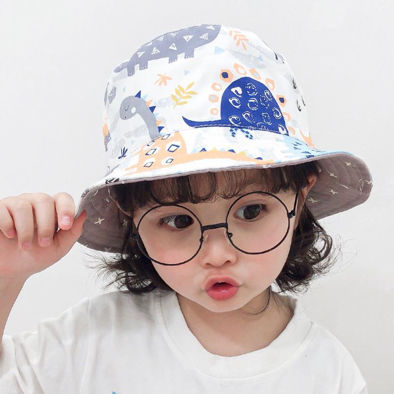 Летняя детская шапка, детская хлопковая кепка от солнца с защитой от ультрафиолета, детская панама, пляжная панама для девочек и мальчиков, милые шапки с героями мультфильмов для младенцев