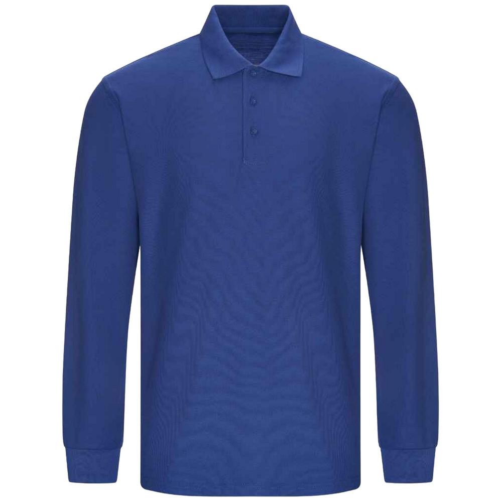 PRORTX Мужская рубашка поло с длинными рукавами