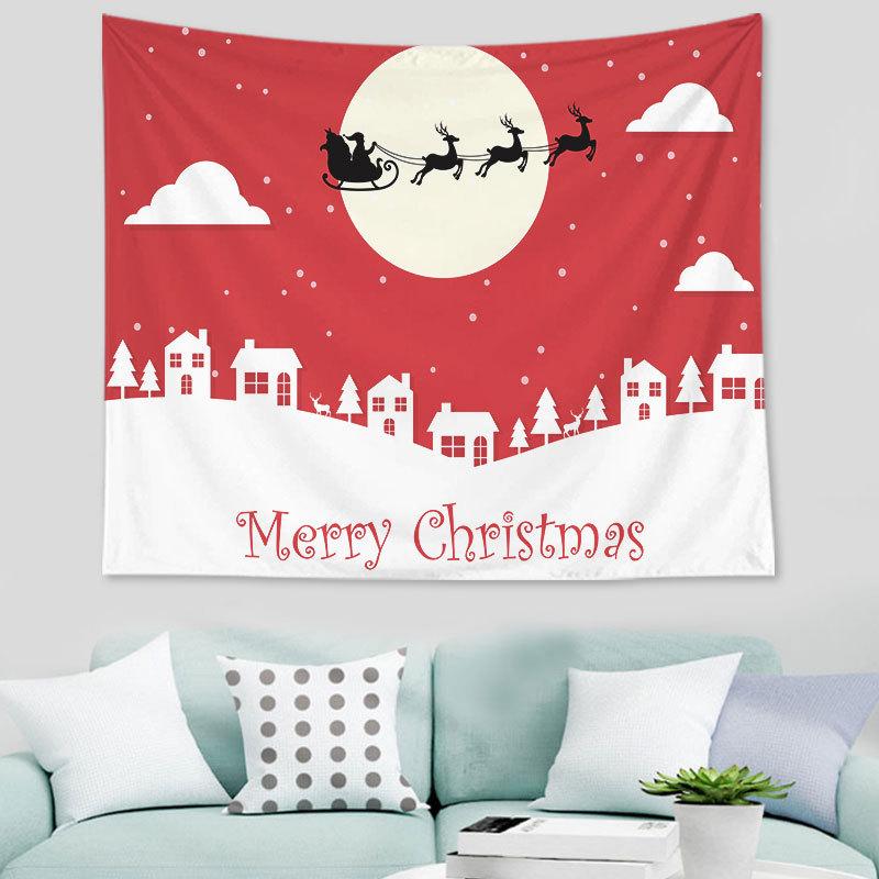 Christmas Hot Selling Tapestry Background Cloth Room Bedside Wall Cloth Wall Decoration Tapestry