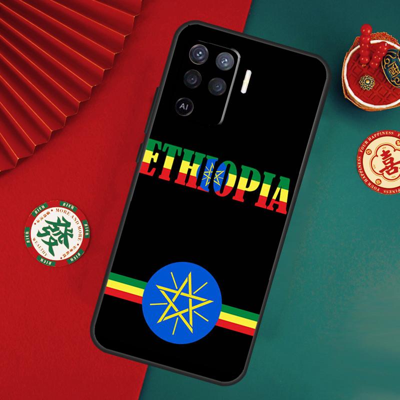 Ethiopia Flag Case For Oppo A15 A17 A57 A6 A5 Pro A54 A74 A94 A16 A76 A96 A40 A60 A80 A18 A38 A58 A78 A98
