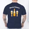 Retro Style Spanish Mens Team Groom Matching Tees Fashion Beer Graphic TShirts Male Wedding Bachelor Party Group Matching Tops