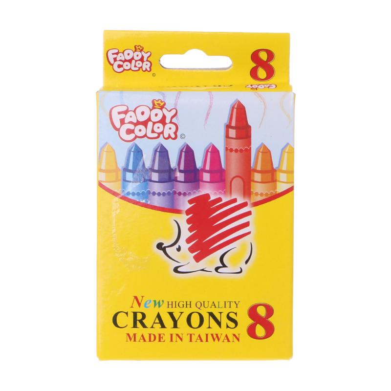 Набор цветных карандашей для рисования студентов, красочные детские краски, ручка-стик, 8/12/24 цвета