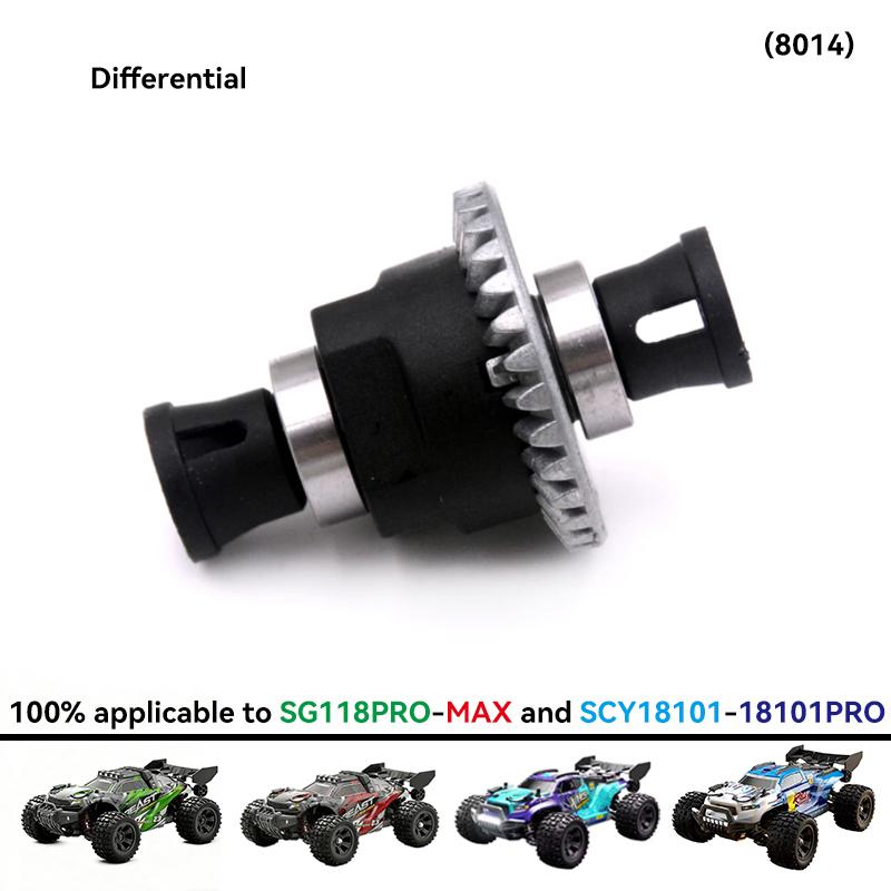 SG118PRO SG118MAX 1/18 SCY18101Pro SCY18101 Full Scale 4WD Big Foot RC Car DIY Metal Aluminum Parts Drive Shaft Motor Gear